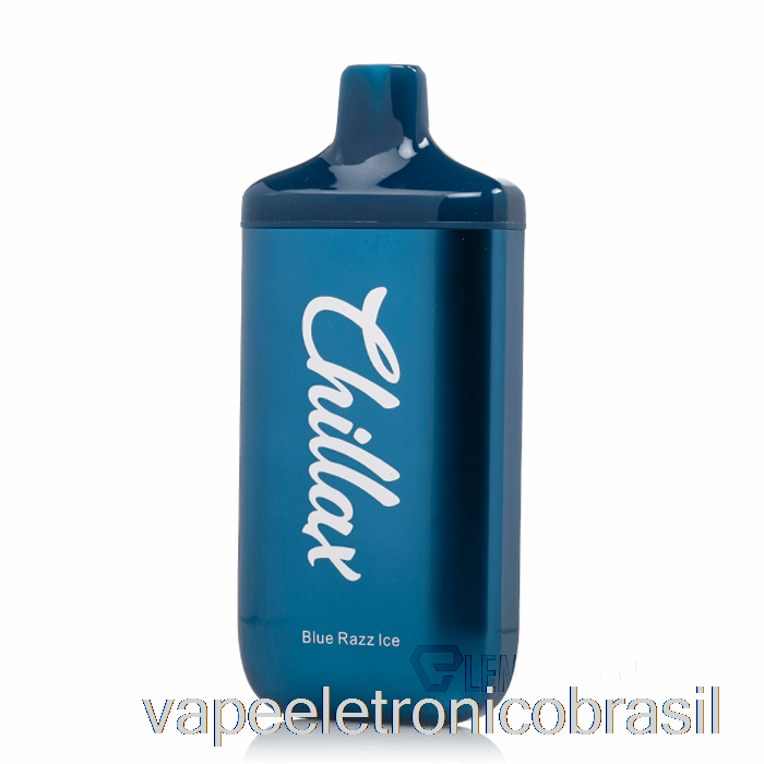Vape Vaporesso Chillax 9000 Descartável Azul Razz Ice
